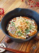 ツナ餅入り蓮根のモッチモチお好み焼き