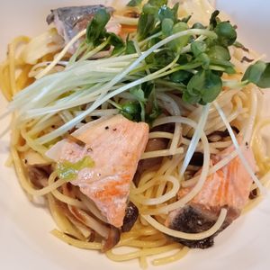 きっこママの作ってみた!投稿(【鮭とキャベツの和風ペペロンチーノ】塩こんぶが味の決め手♪)