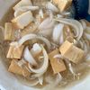 【新玉ねぎと絹揚げのしらすうまだしとろみ煮】の工程4