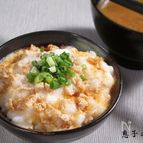 いなりあげのとろろごはん
