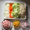 【豆乳ちゃんぽんうどん】この一杯で一品完結♪の下準備