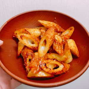 にやちゅーの作ってみた!投稿(【ちくわのピリ辛炒め】5分で簡単！豆板醤が食欲をそそる！)