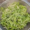 火を使わず簡単！さばと水菜のレモンオイルの工程1