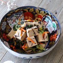 レンジにお任せ♩【高野豆腐と野菜の具沢山含め煮】