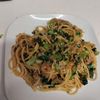 とみこの作ってみた!投稿(がっつり食べよう！豚肉と小松菜のピリ辛パスタ)