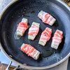 【くるくる豚餅の甘ぽん煮】夏休みごはんに優勝!!の工程1