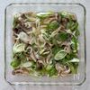 白だし香る！ゆで豚とキノコの旨塩ネギだれ♩あっさりさっぱり味の工程3