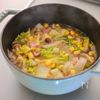 【白菜とベーコンの豆乳スープ】白菜ぺろり♡まろやかなコク♪の工程3