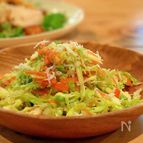 【10分で春副菜♪】春キャベツとちりめんじゃこのナムル