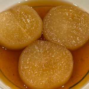 とーるじーじの作ってみた!投稿(味染み♡ジュワ～っと美味しい♪『大根の煮物』)