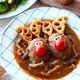 【トナカイのデミハンバーグ】クリスマスレシピ