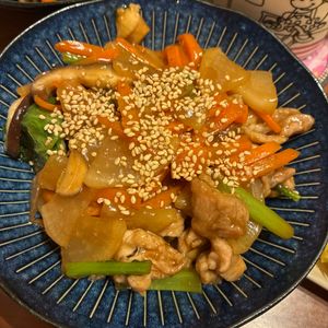 1169387の作ってみた!投稿(【ぱぱっと出来る、豚こまと大根の照り焼き】ご飯がすすむ♡︎)