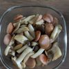 ひぃの作ってみた!投稿(旨みたっぷり♪きのことベーコンお醤油マリネ)