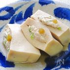 柚子胡椒の高野豆腐ポケットつみれ煮♪