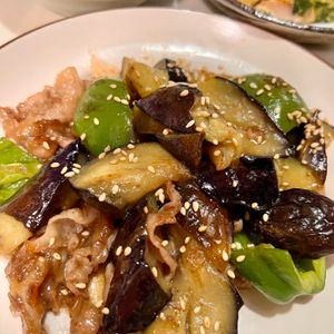 カスプの作ってみた!投稿(行列の定食屋さんの🍚豚バラなすピーマンの生姜おかか炒め🤩)