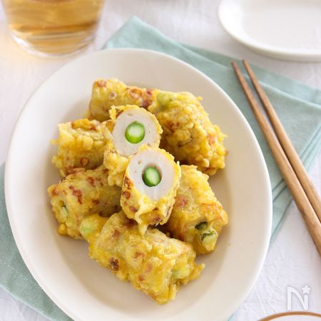 お弁当にも アスパラ入りちくわのカレー揚げ By 松田みやこ レシピサイト Nadia ナディア プロの料理家のおいしいレシピ