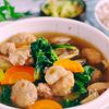 節約＆SDG♪野菜の皮入り団子の具沢山汁の工程14