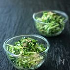 ＊豆苗と切り干し大根のやみつき漬け＊
