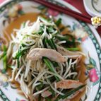 タイ風もやしのピリ辛炒め