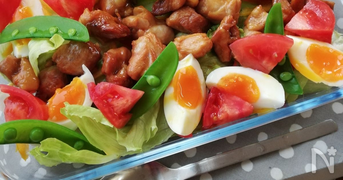 照り焼きチキンとアスパラの炒め物 レシピ