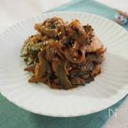 ゴーヤと豚のピリ辛味噌炒め