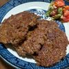 夏野菜の柴ぱんの作ってみた!投稿(すっごく簡単、今日の主役！ひき肉ステーキ)