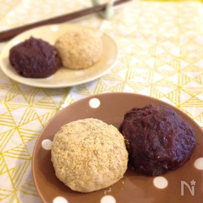 ヘルシーに味わう基本のおはぎ