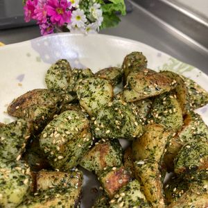 そら・ゆずの作ってみた!投稿(新じゃがの海苔コンソメ)