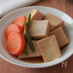 水戻し不要！高野豆腐の煮物