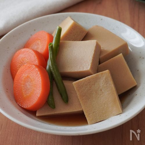 水戻し不要!高野豆腐の煮物