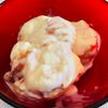 puricoの作ってみた!投稿(簡単!材料4つ♡いちごのチーズケーキアイス(生クリーム不要))