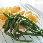 いんげんの素揚げ　簡単美味しい！お野菜スナック