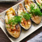 ナスの甘辛チーズ焼き【ナスがとろとろ♪ナス好きさんはぜひ！】