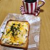 ナムディの作ってみた!投稿(サラダチキンで♪チキマヨトースト)