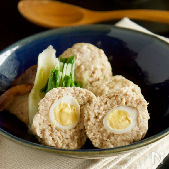 うずらの卵入り肉団子煮