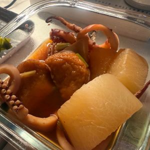 ®︎♡♡の作ってみた!投稿(［大根とイカとさつま揚げの煮物］大根やわらか〜ほっこりうま♡)