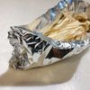 ポン酢でいただく『サワラとエノキのホイル焼き』の工程3