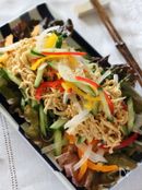 切干大根の棒棒鶏風サラダ