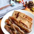 簡単和食＊こんにゃくと厚揚げの煮もの