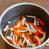 卵と野菜のやさしいクッパの工程2