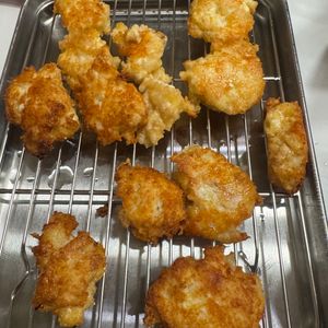 1541005の作ってみた!投稿(鶏むね1枚で大量☆からあげクン風ナゲット。)