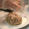 簡単に作れる激ウマおつまみ‼︎『茄子とコンビーフのタルタル』の工程4