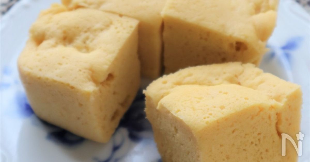 はかり不要＆レンジで！しっとりふわふわ低糖質おから蒸しパン