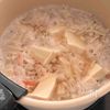 コスパ最強♩カニえの豆腐スープの工程2