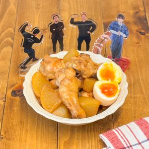 しめおじ【公式】の作ってみた!投稿(【手羽元と大根のこってり煮】お肉ほろほろ♪とろける味染み大根)