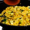 『ズッキーニととうもろこしのバター醤油炒め』夏レシピの工程4