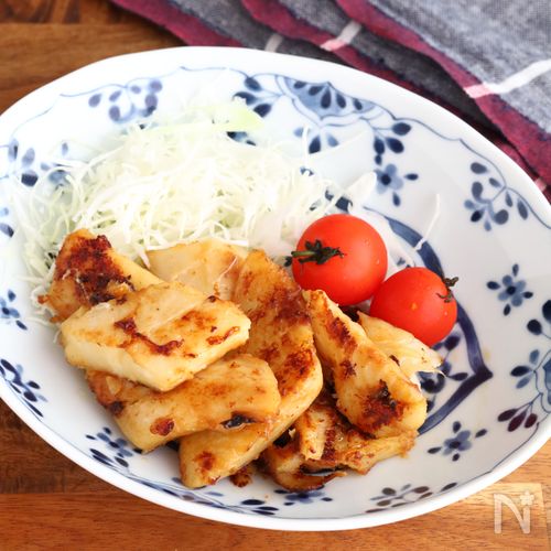 子ども爆食!「給食風♪カレイのマヨ照り焼き」