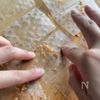 ライスペーパーがスナック菓子に!【サックサクえびチップス】の工程2