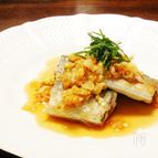 秋刀魚のねぎポンがけ