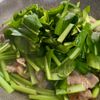 10分で完成♪ごはんがすすむ【小松菜と豚バラの卵炒め】の工程3